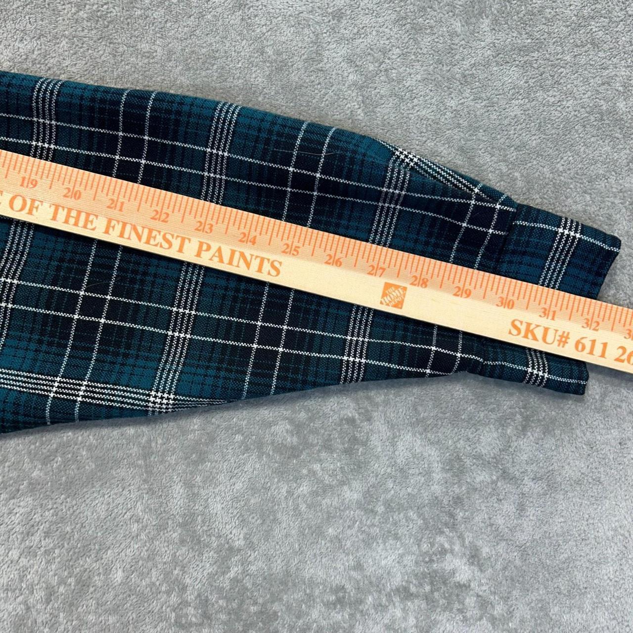 Source Unknown Men's Shirt - Green – Wool Button … - image 7