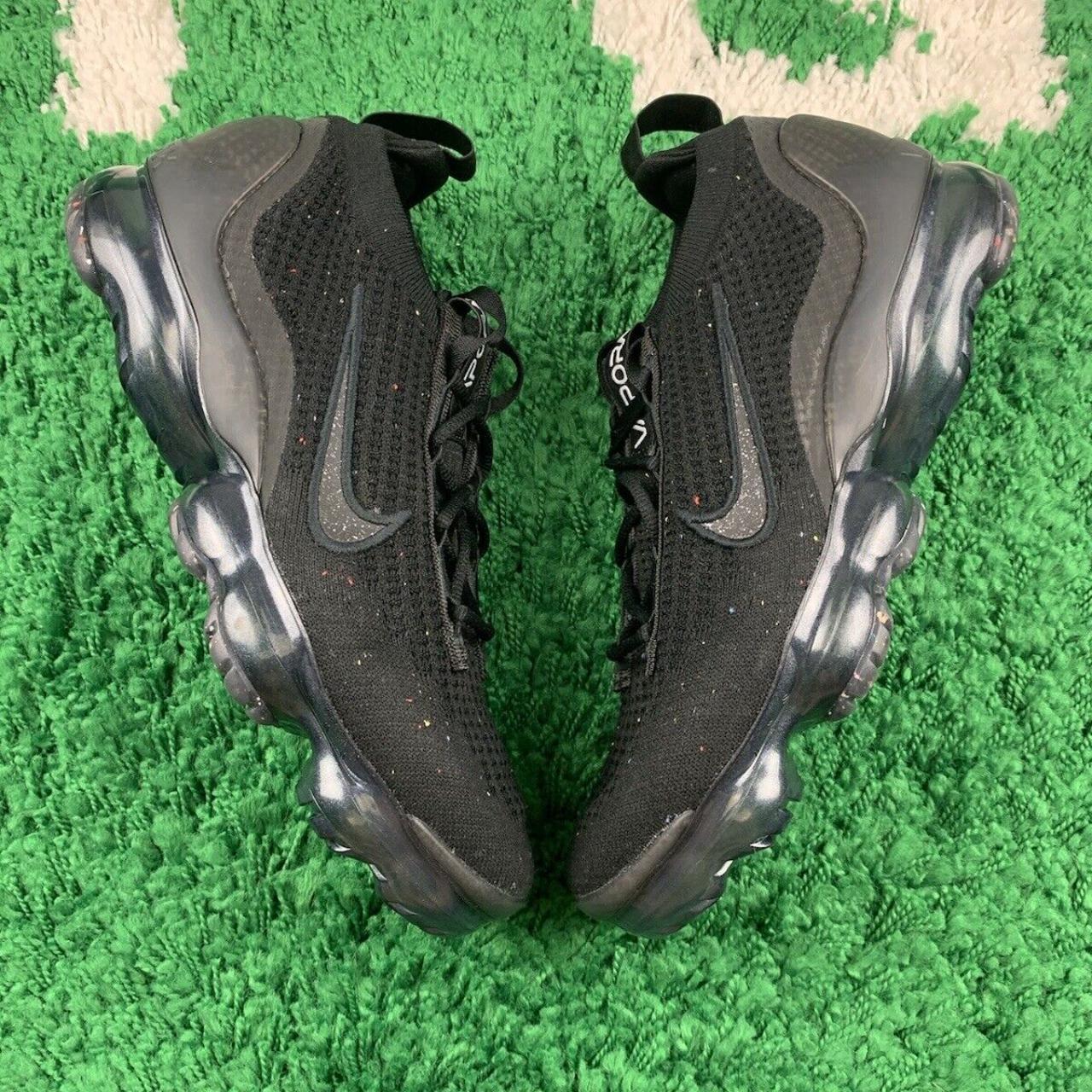 Nike Air VaporMax 2021 Flyknit Black in a Women s. Depop