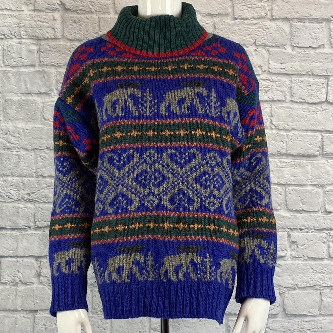 Beautiful vintage Eddie Bauer Christmas sweater