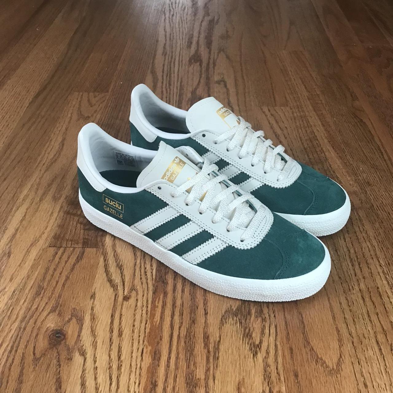 adidas Mark Suciu x Gazelle ADV “Collegiate Green”... - Depop