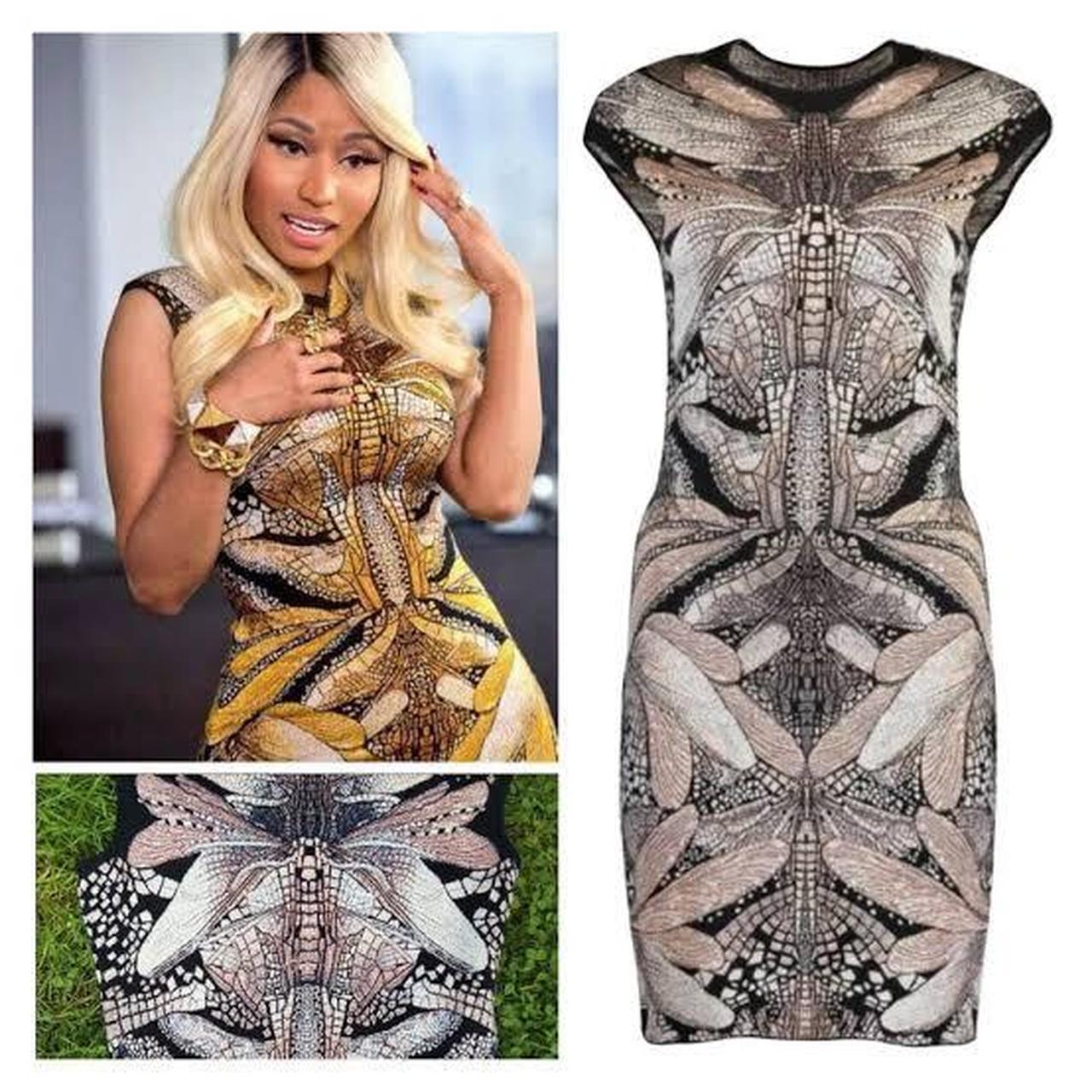 Alexander mcqueen dragonfly dress best sale