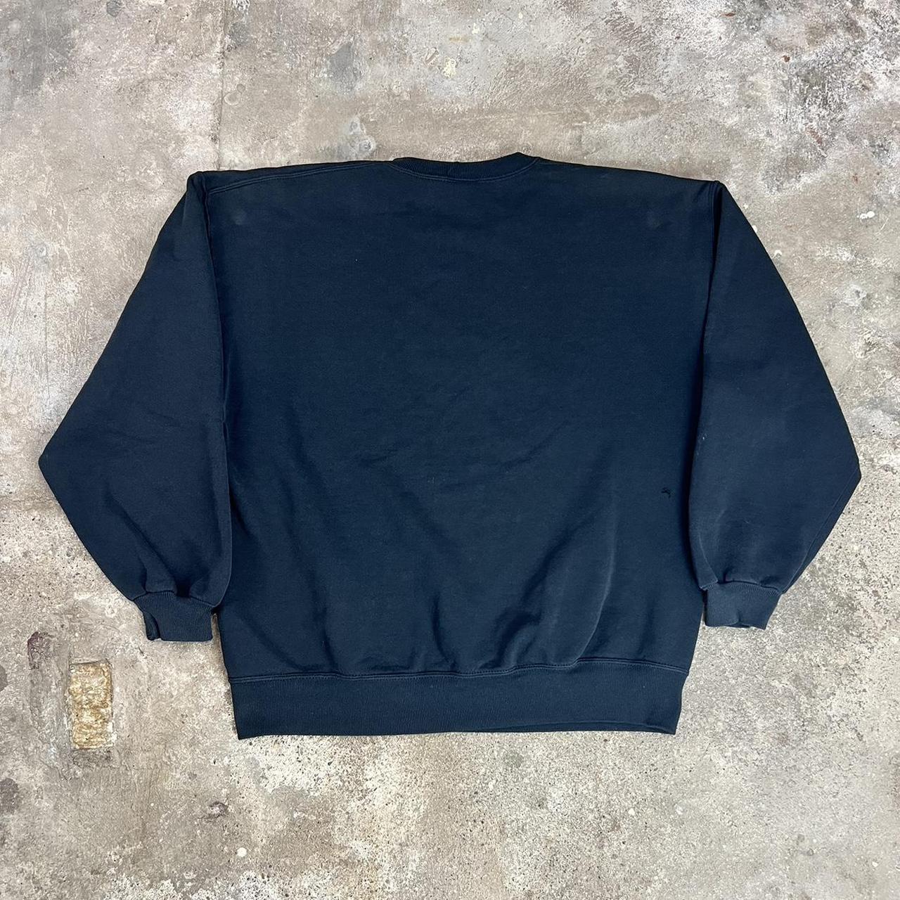 Men's Black and Blue Sweatshirt | Depop