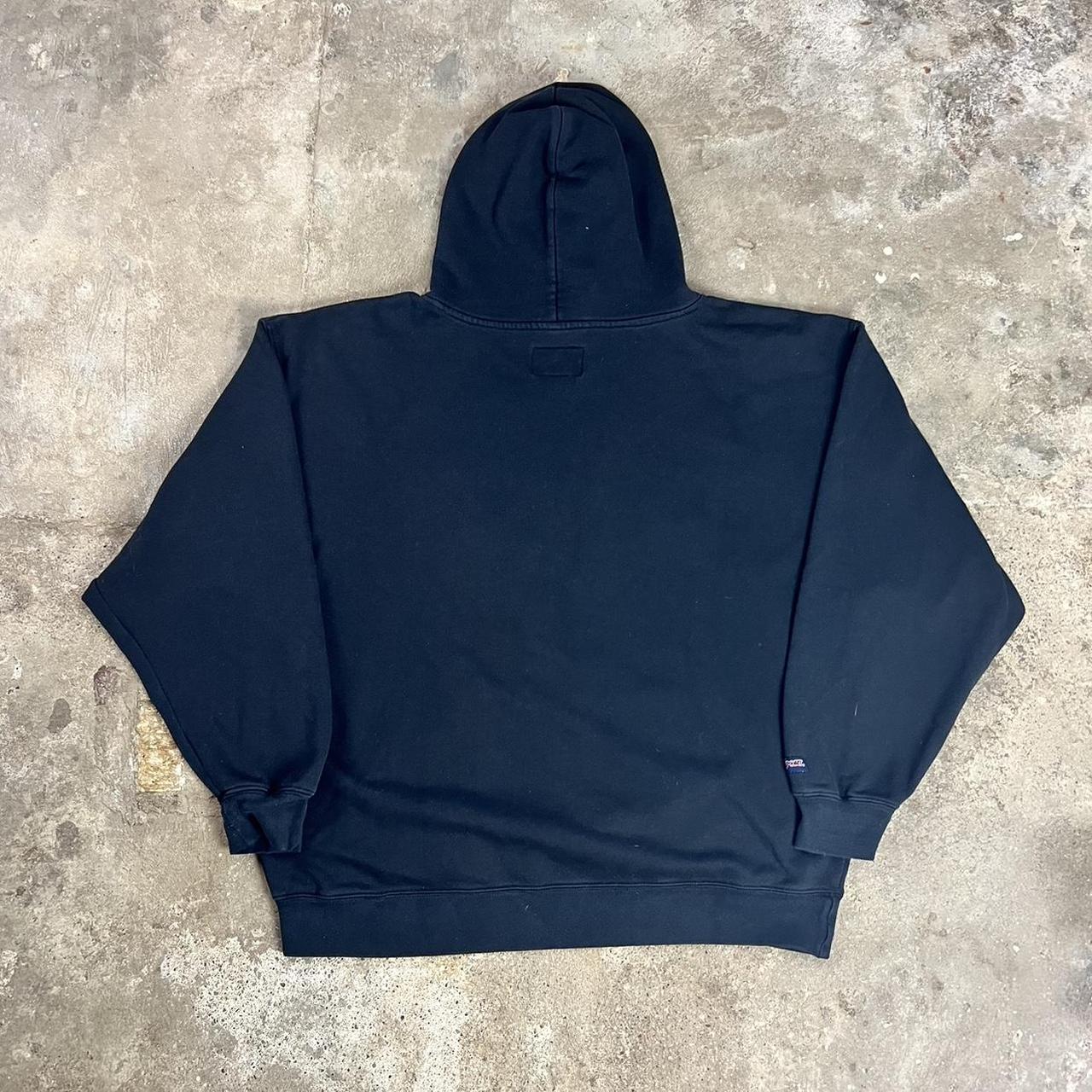 Men's Black and Green Hoodie Depop