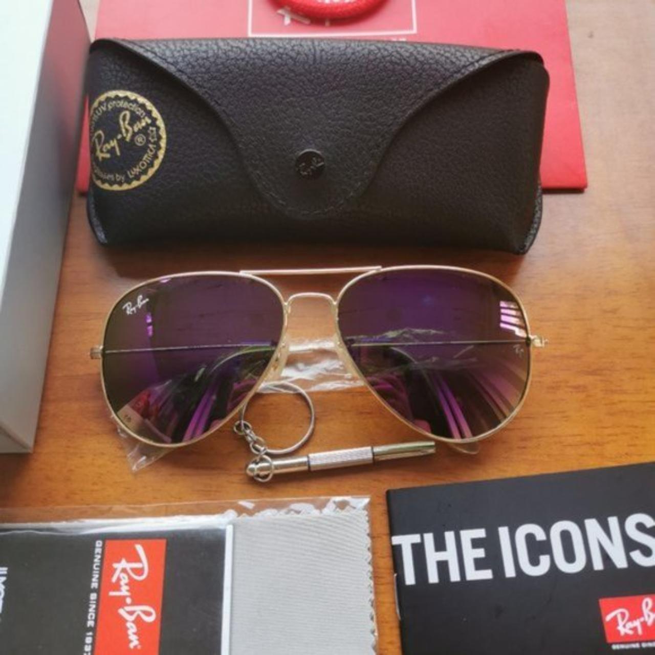 Women's hotsell Ray-Ban Purple Sunglasses RB3026 62mm