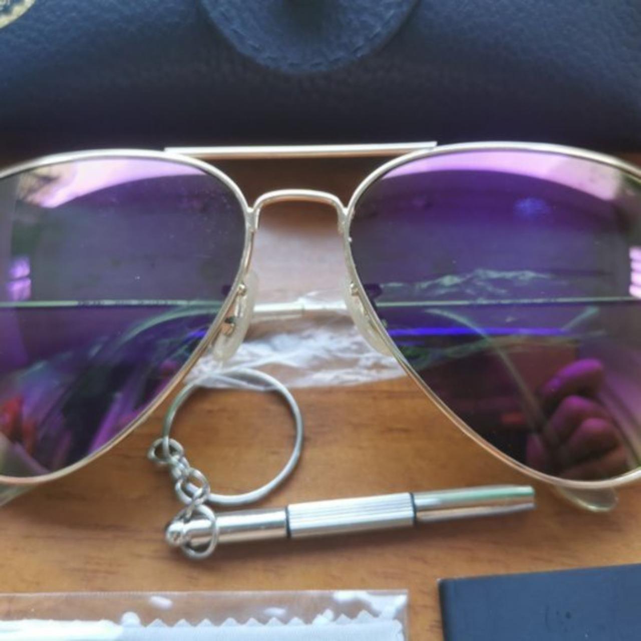 Women's good Ray-Ban Purple Sunglasses RB3026 62mm