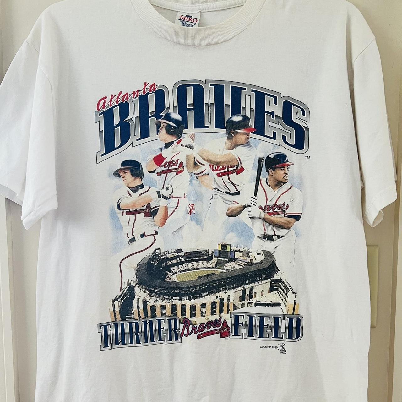Vintage 90s Atlanta Braves Sweatshirt Braves Crewneck Atlanta 