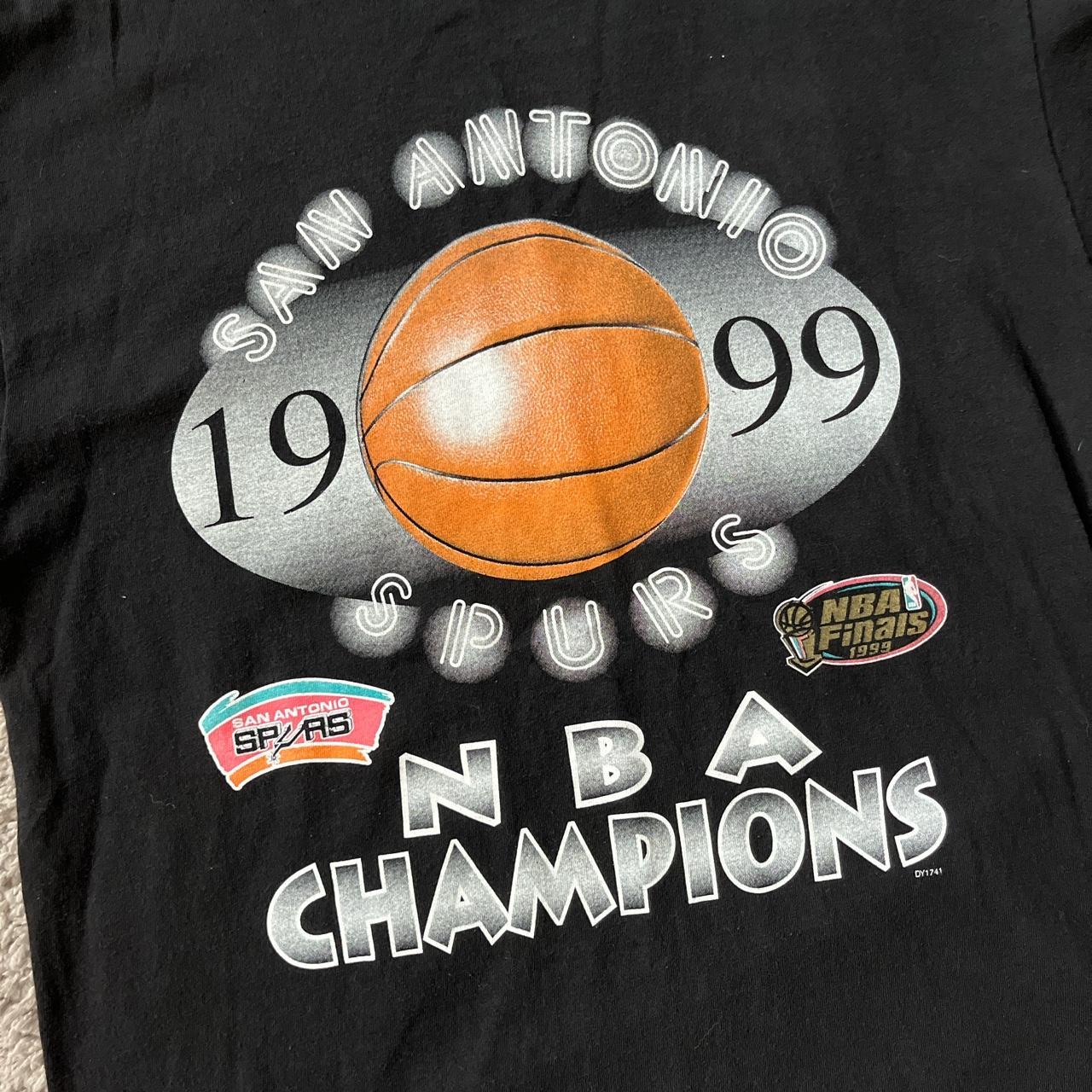 Vintage San Antonio Spurs Championship Shirt Depop