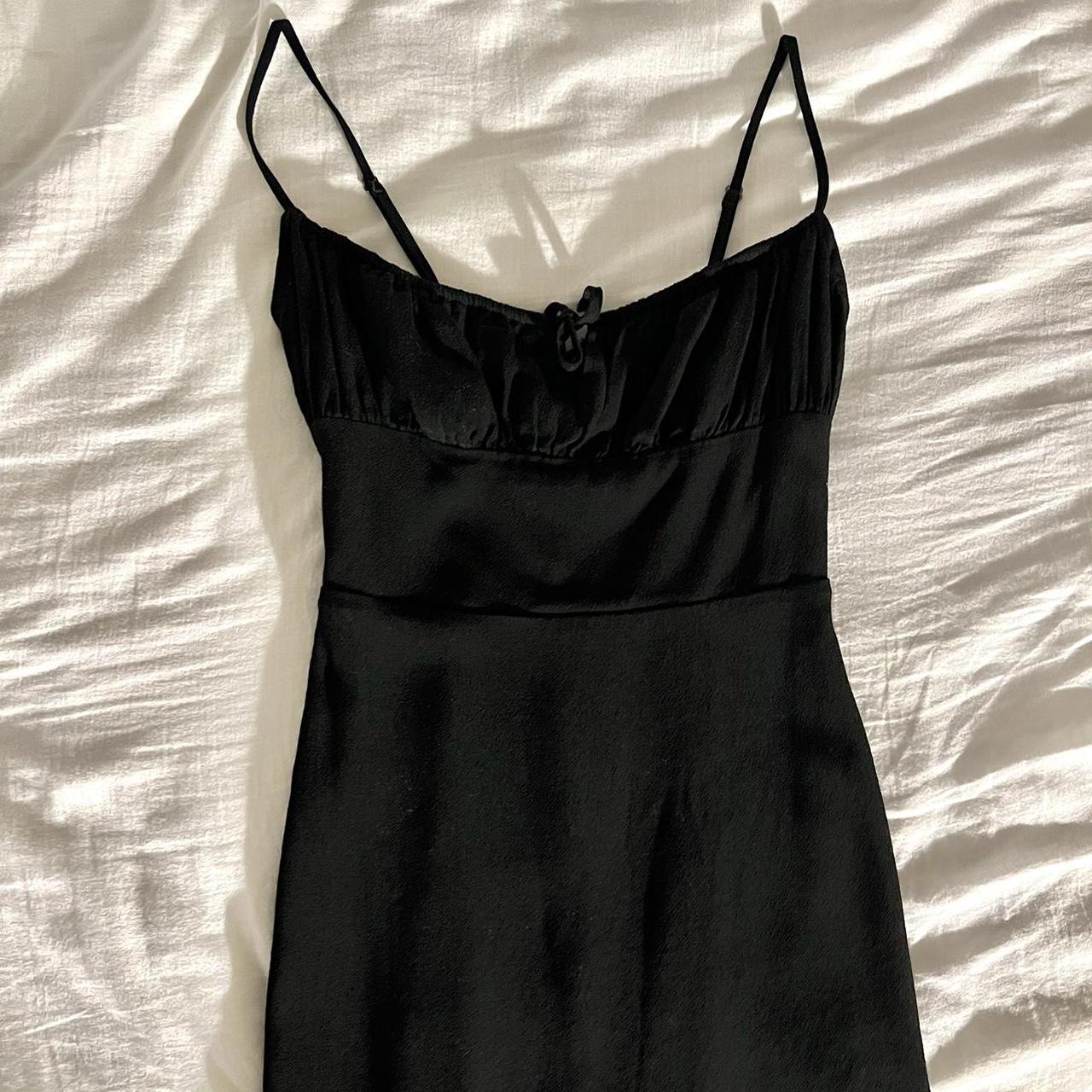 Aritzia Women's Black Dress | Depop