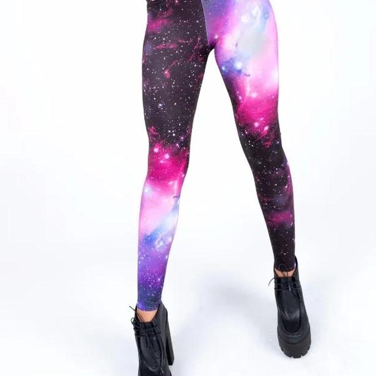 THE OG SPACE LEGGINGS! Blackmilk Clothing Galaxy - Depop