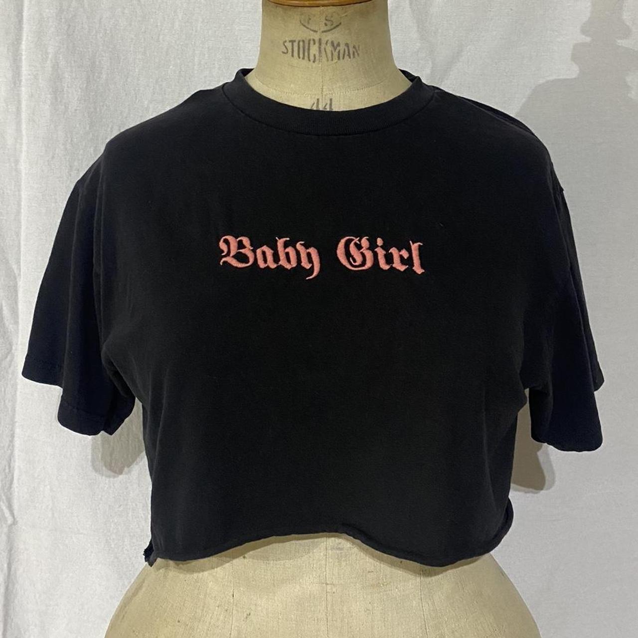 cute brandy melville baby girl cropped tee, they... Depop