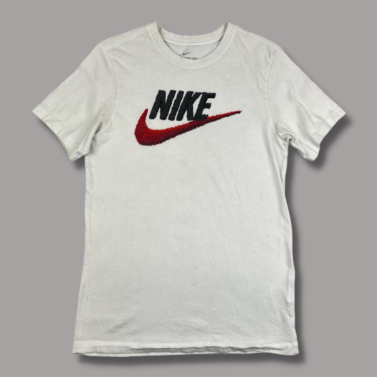 🎲 Nike N Swoosh Logo T Shirt * Nice Lil Swoosh - Depop