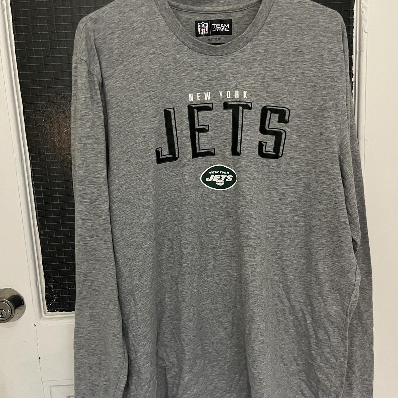 New York Jets Pull and Bear Sweatshirt Size - - Depop