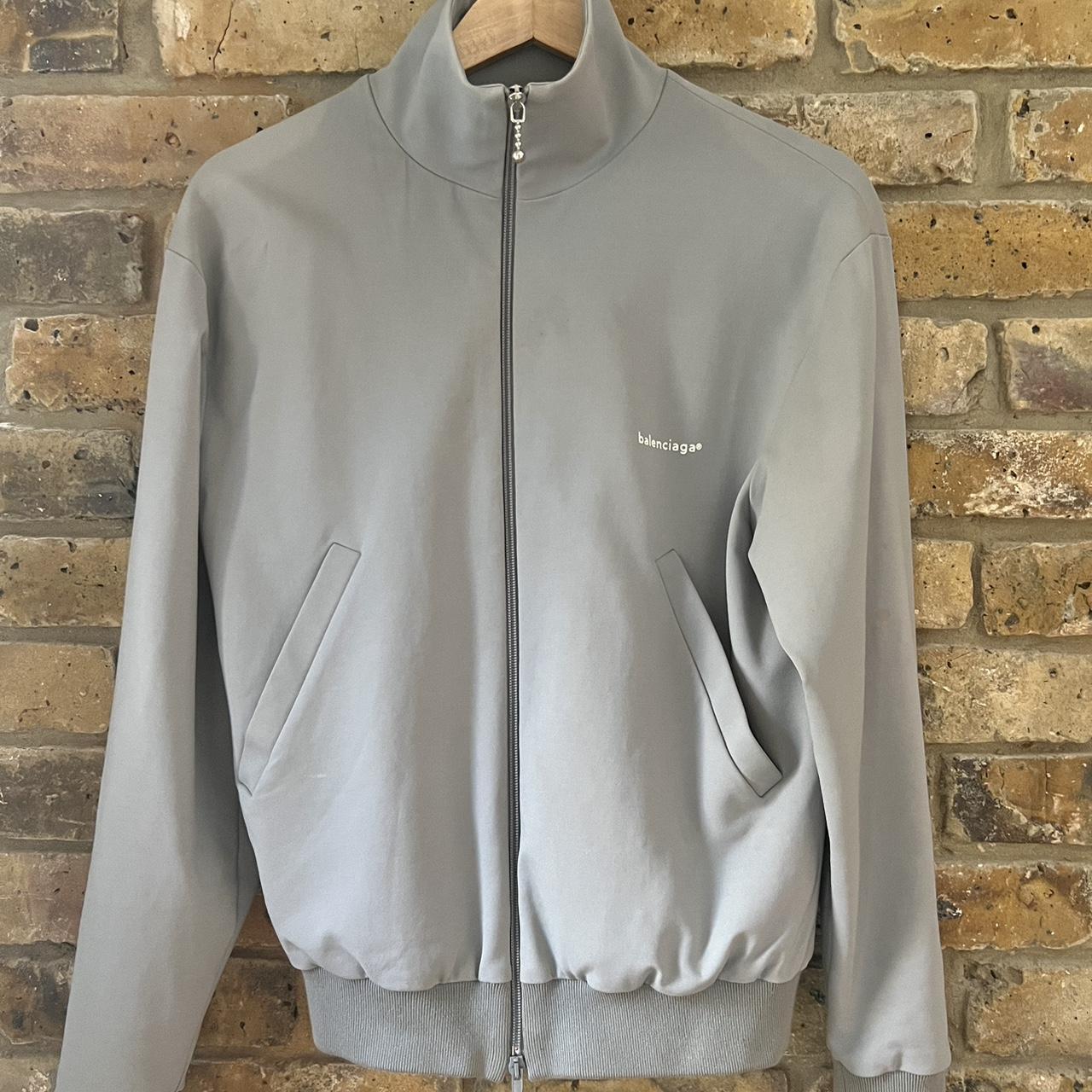 Balenciaga jacket womens grey online