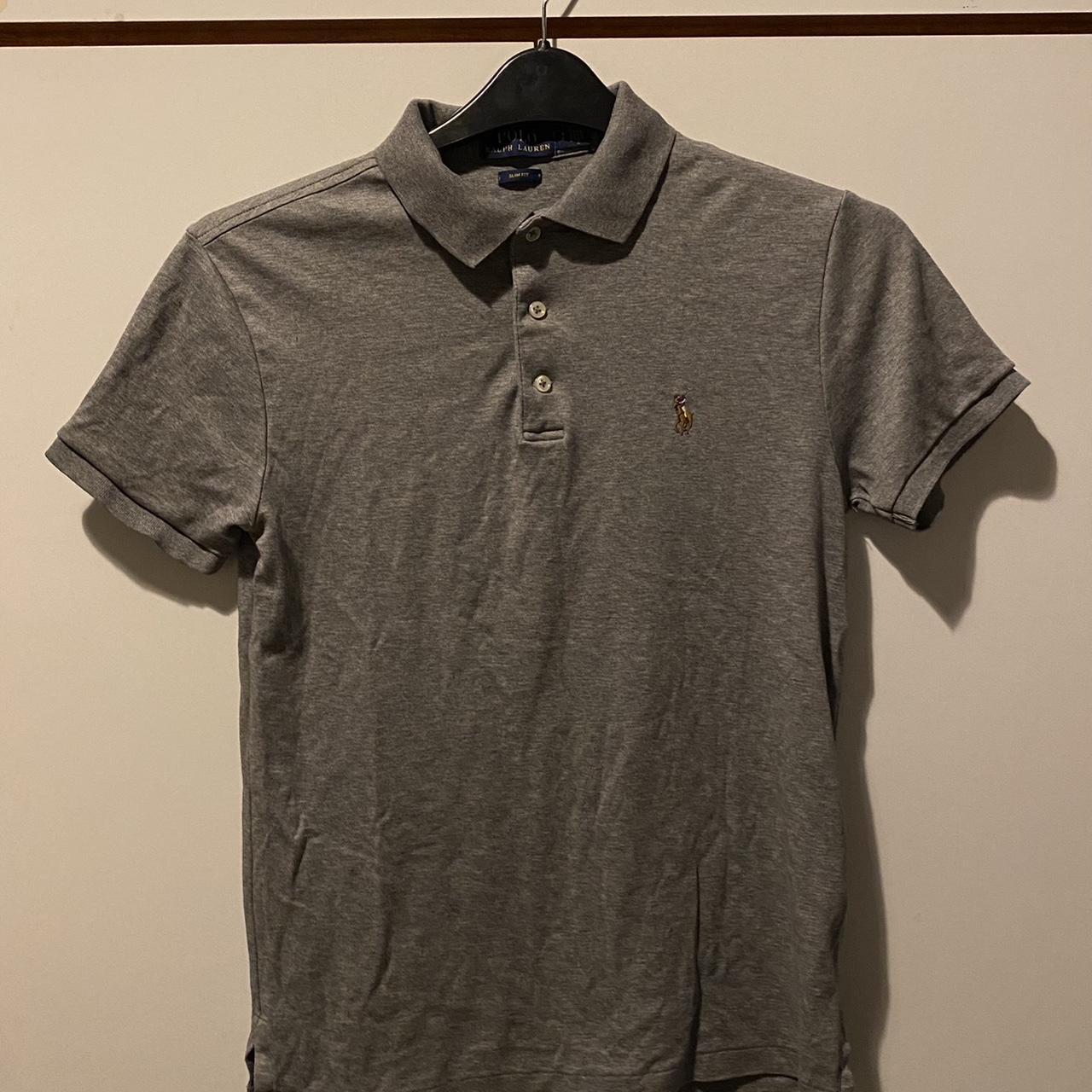 Polo Ralph Lauren Men's Grey Polo-shirts | Depop