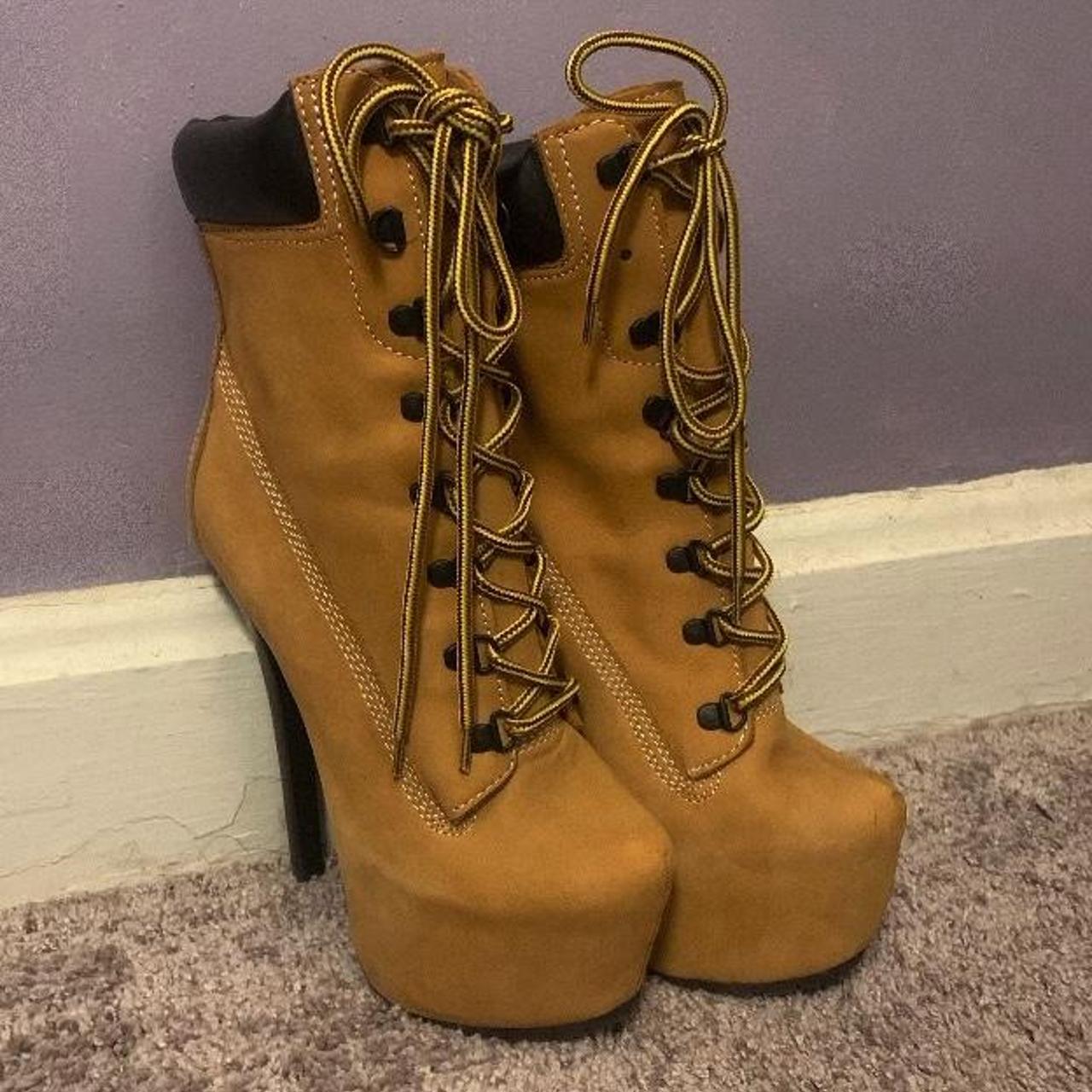 timberland stiletto boots for sale