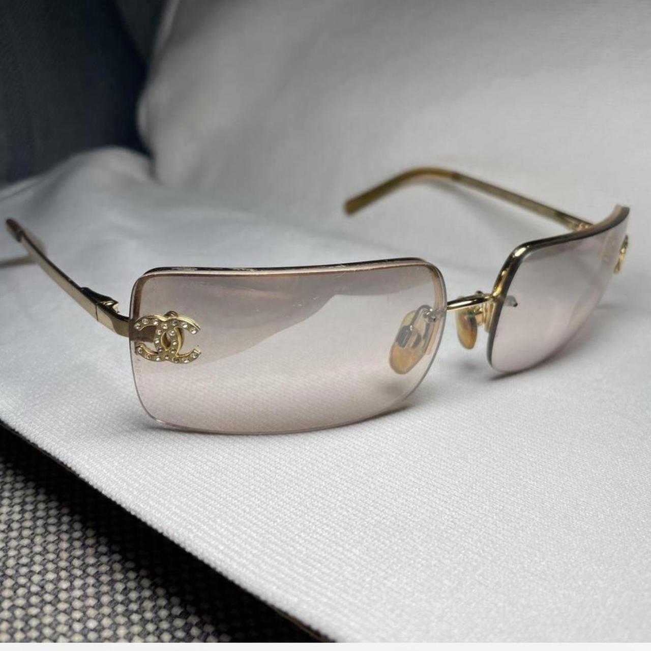 Chanel diamante sunglasses best sale