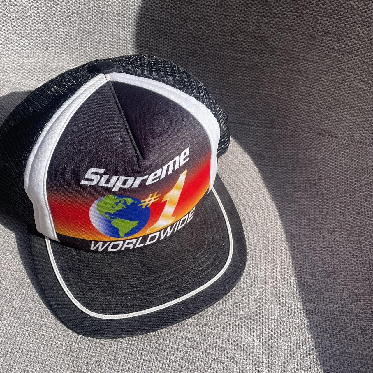 Supreme Worldwide Mesh Back 5-Panel Used - Depop