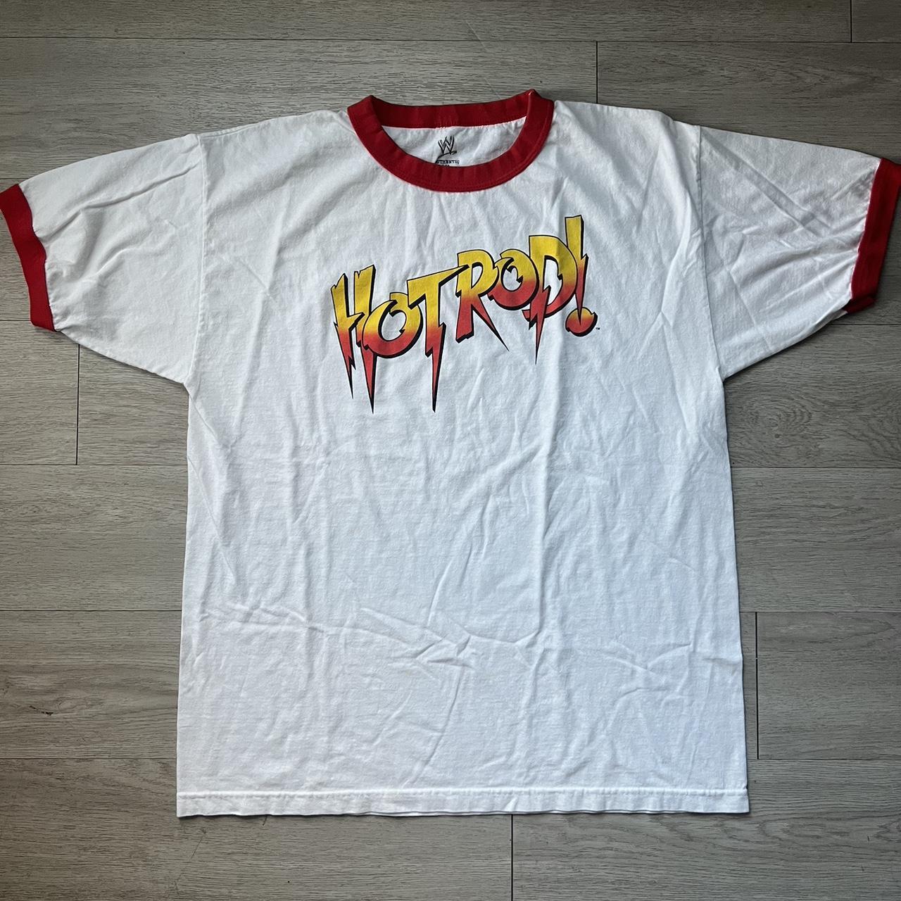 American Vintage Men's White and Red T-shirt | Depop
