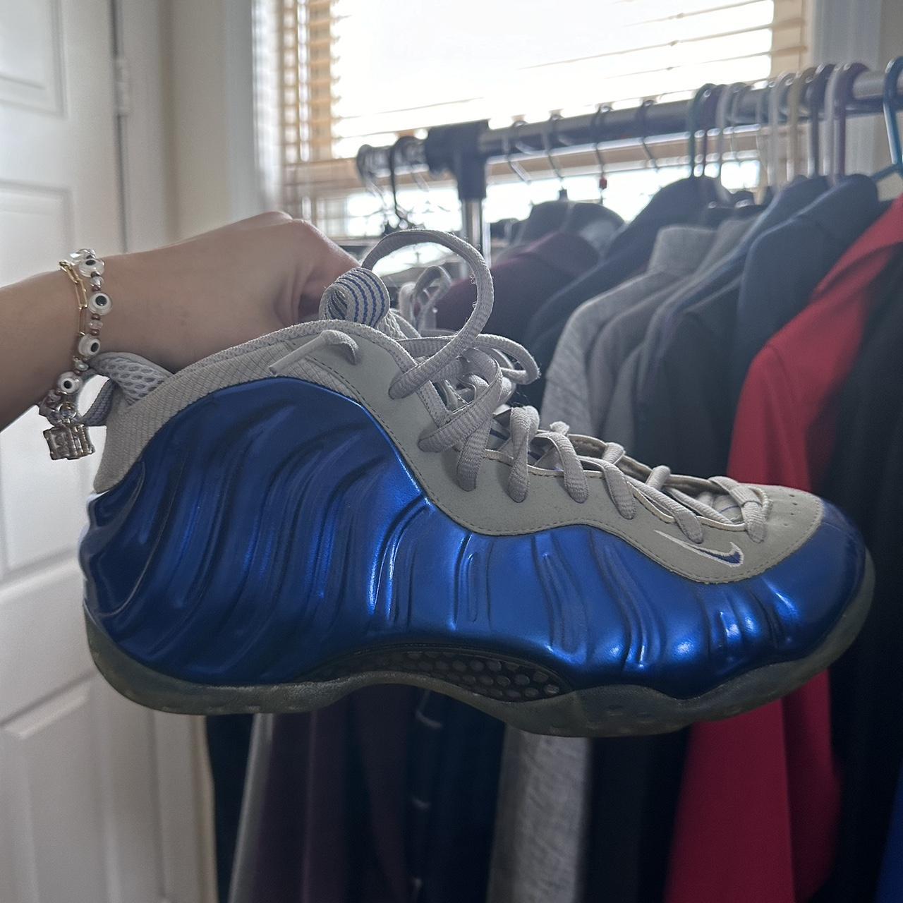 foamposite nike blue