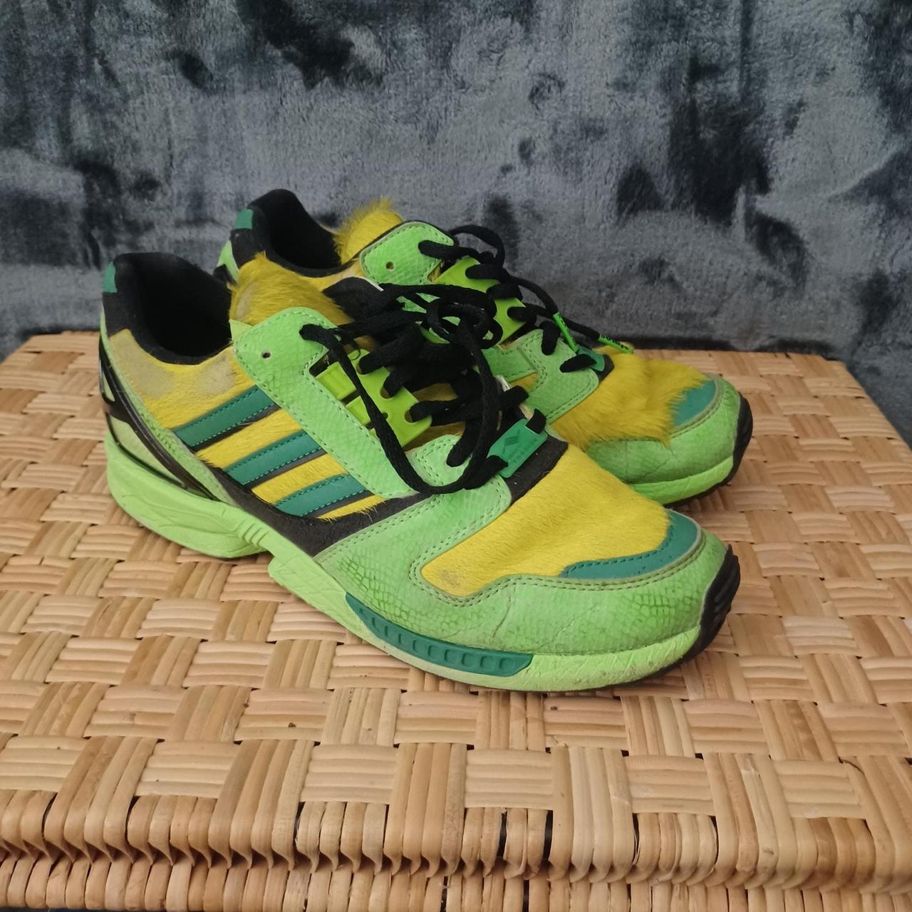 Adidas torsion shops trainers green