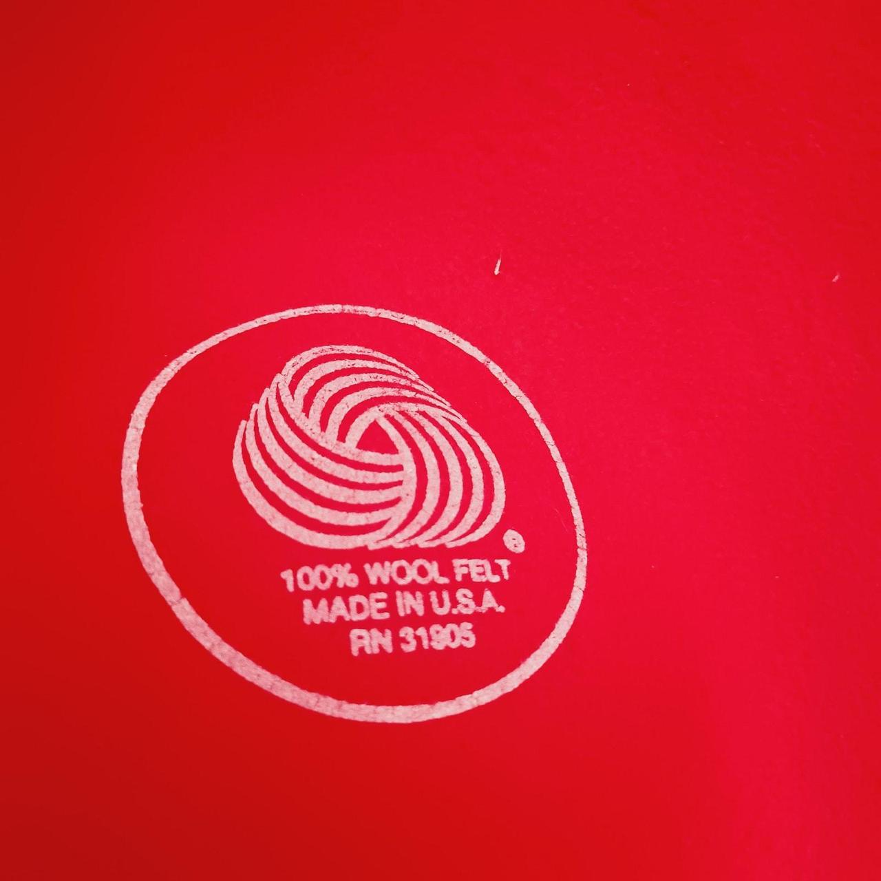 Scala Women's Hat - Red – Scala Red Wool Felted H… - image 6