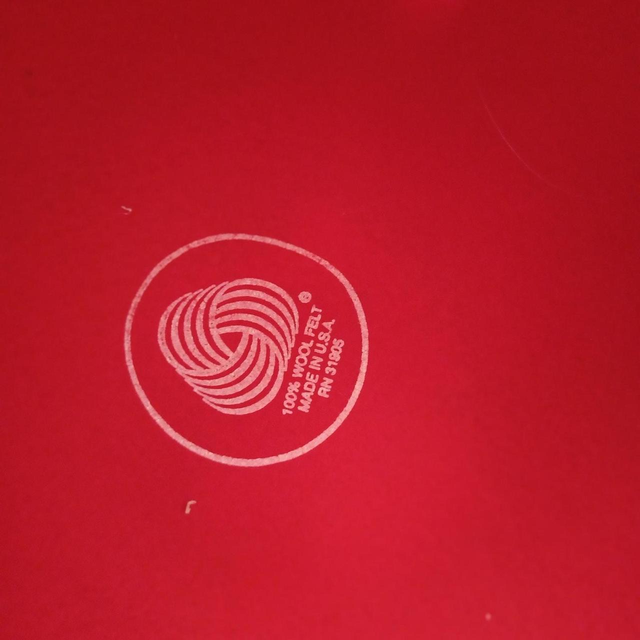 Scala Women's Hat - Red – Scala Red Wool Felted H… - image 3