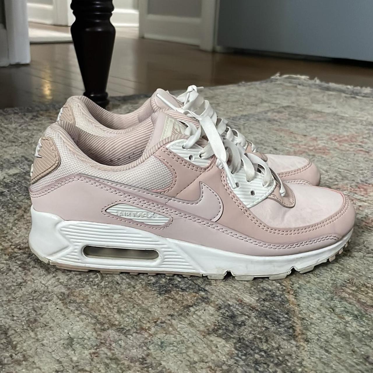 Nike Women's Pink and Cream Trainers