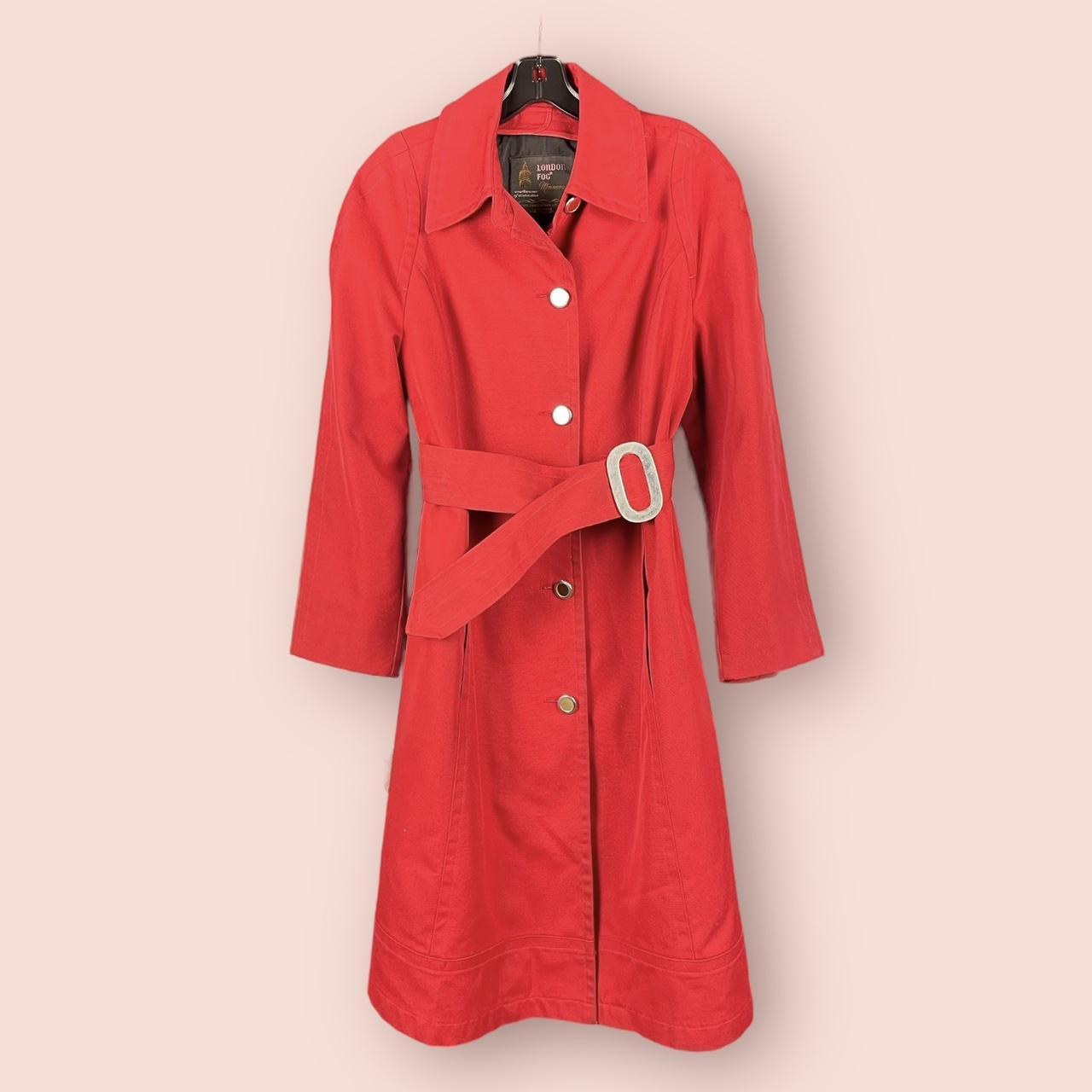 London fog hotsell belted trench coat