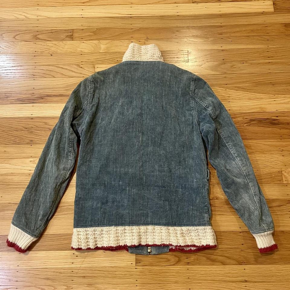 Visvim REDWOOD KNIT Collar Jacket KANO Cotton Size 1... - Depop