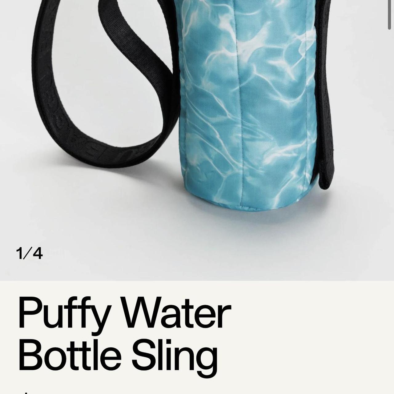 Baggu Puffy Water Bottle Sling - Pool