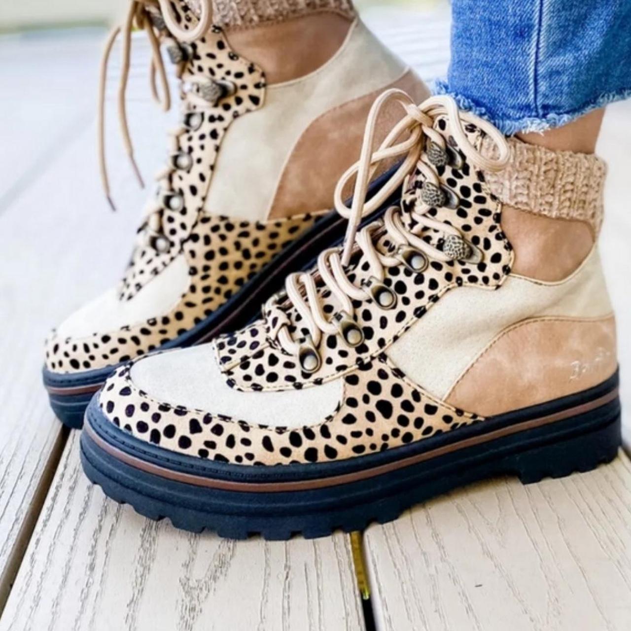 cheetah rubber boots