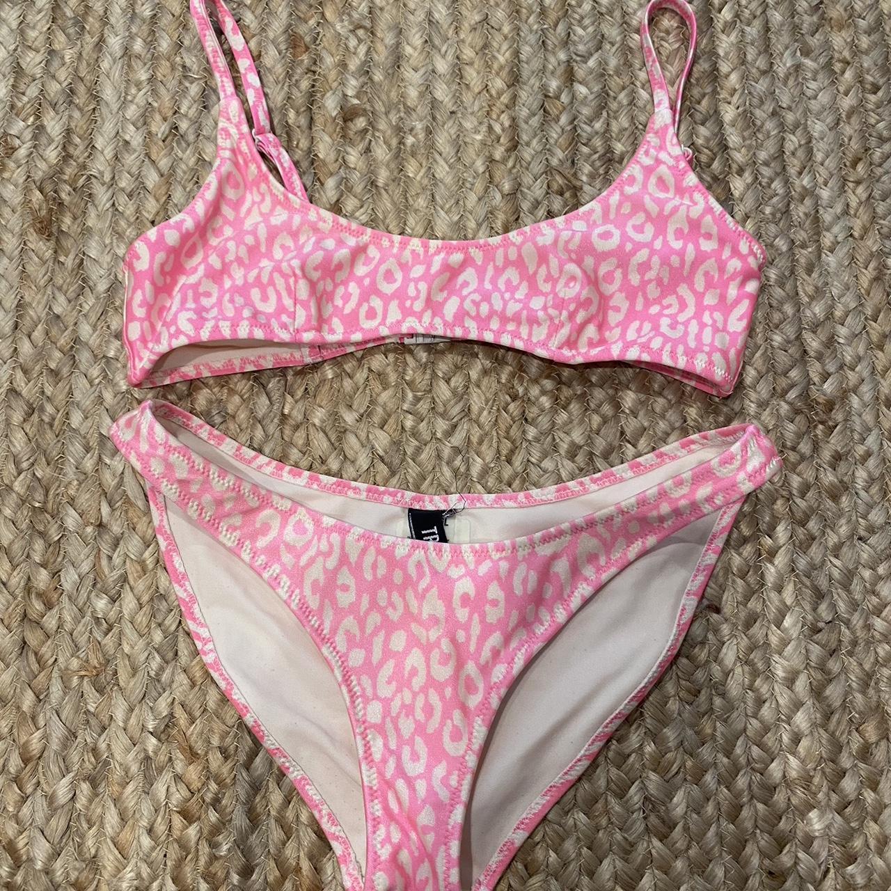 pink cheetah triangl bikini! i’m pretty sure triangl... - Depop