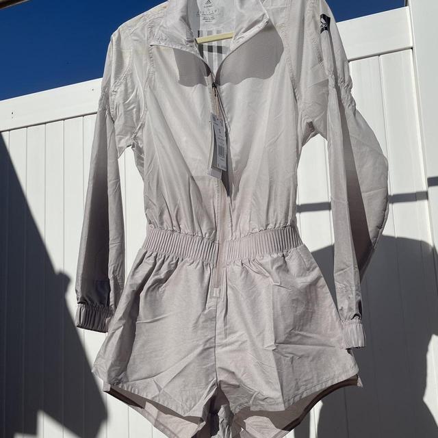 AUROLA Power Jump Romper (Light Grey), Size - Depop