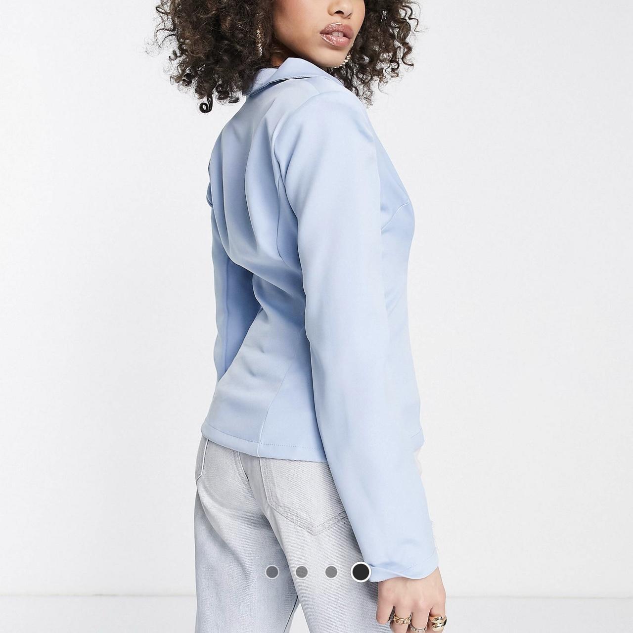 NaaNaa Women's Blue Top (2)