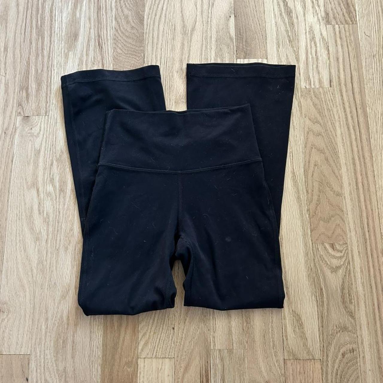 Aritzia black flare leggings butter soft material :) - Depop