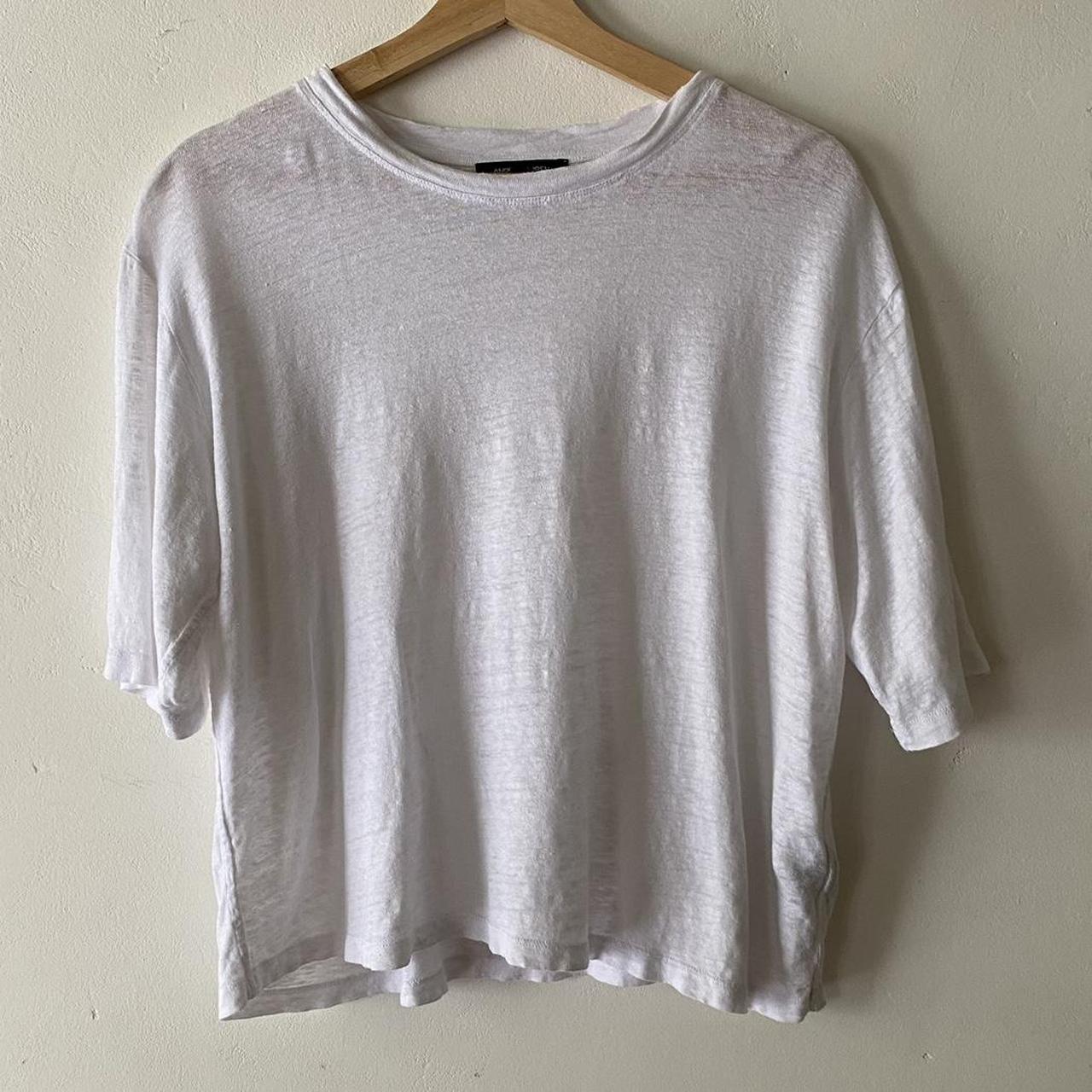 Andrea and Joen 100% French linen top Nice... - Depop