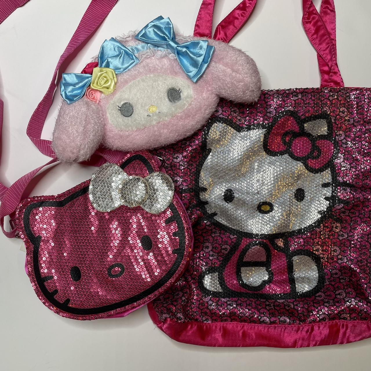 Hello Kitty Sequins Tote (Pink)