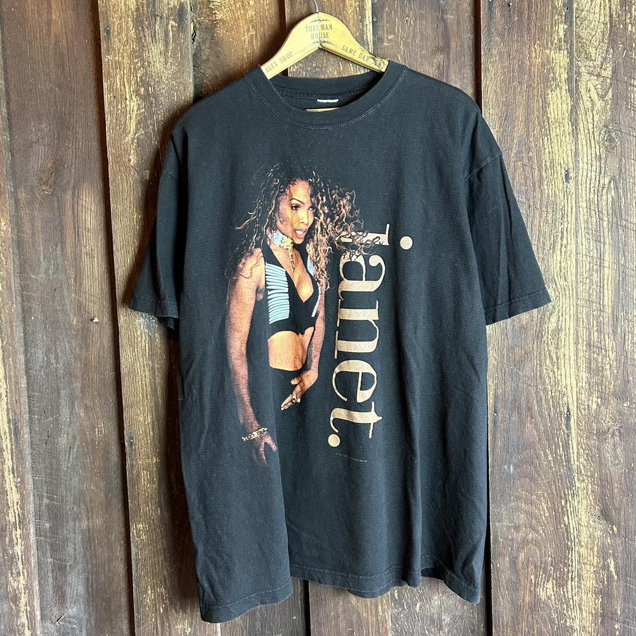 Vintage 1994 Janet Jackson World Tour Tshirt. Made... - Depop