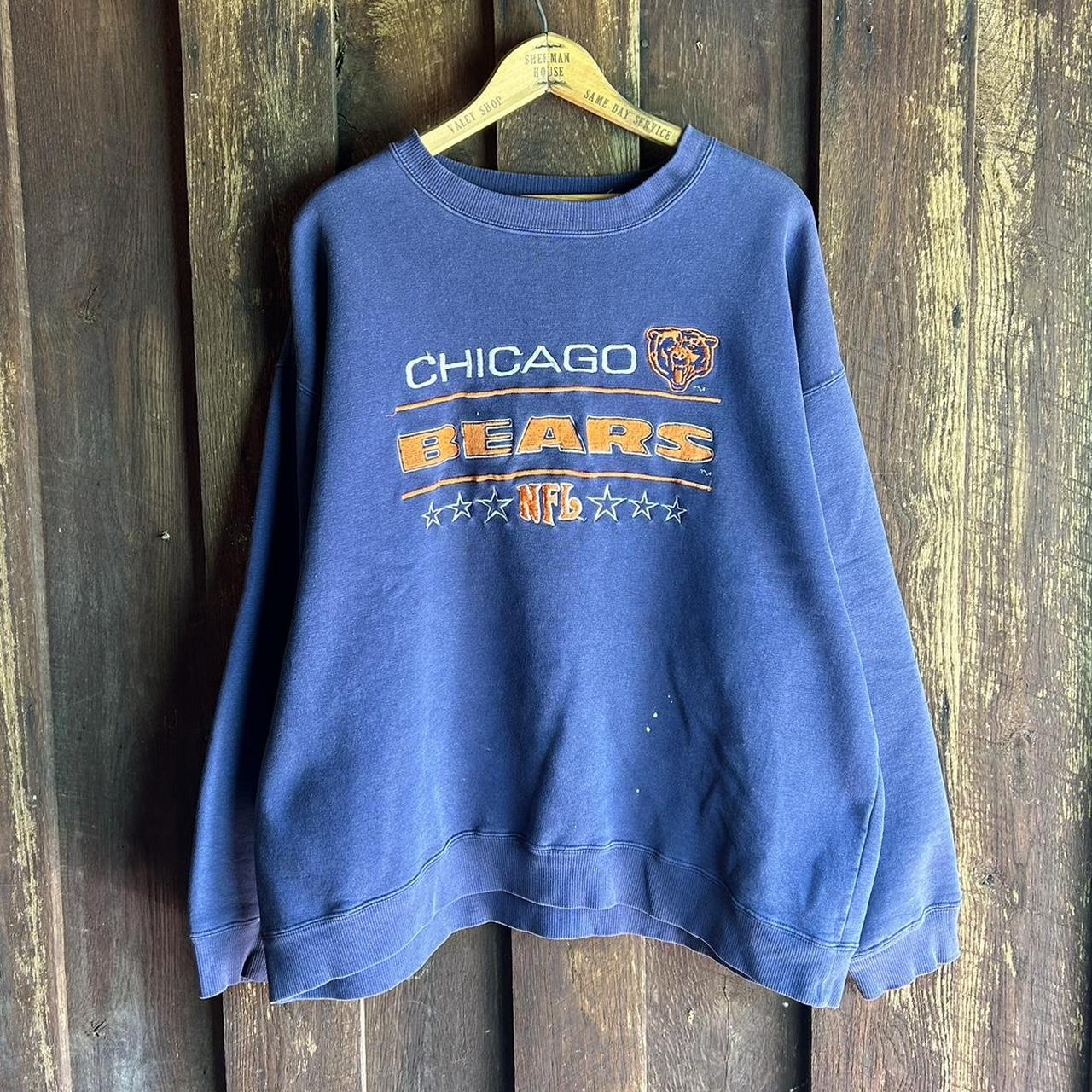 Vintage 1990s Chicago Bears Crewneck Sweatshirt. - Depop