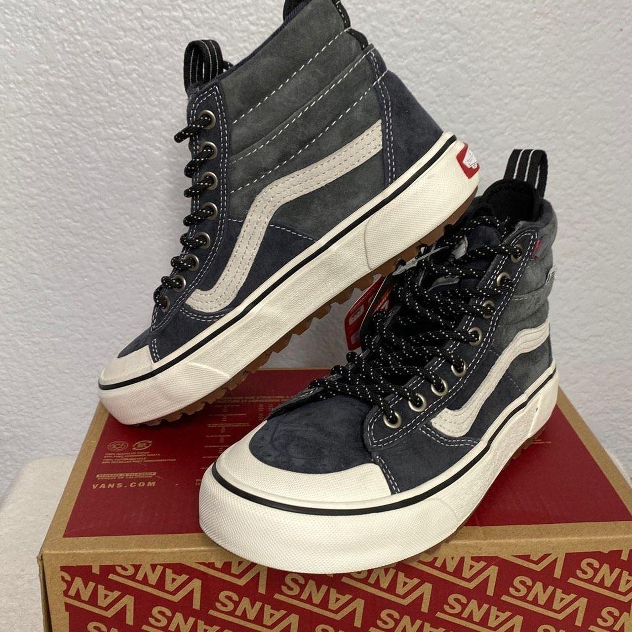 Pewter Vans Sk8 Hi Asphalt Vans Sk8 Hi Mte Pewter On Sale