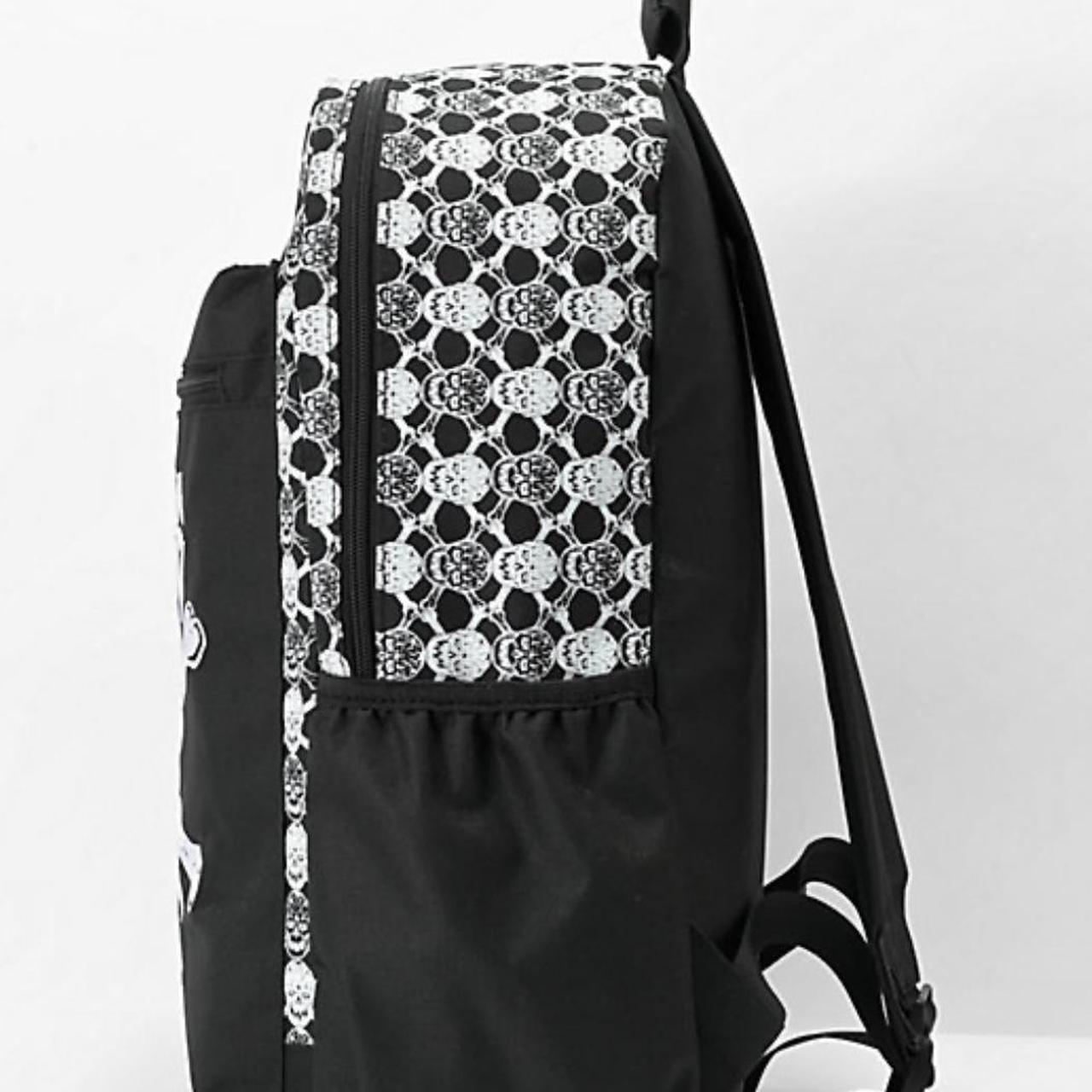 Store Lurking Class BY Sketchy Tank Skull Back Pack Black White