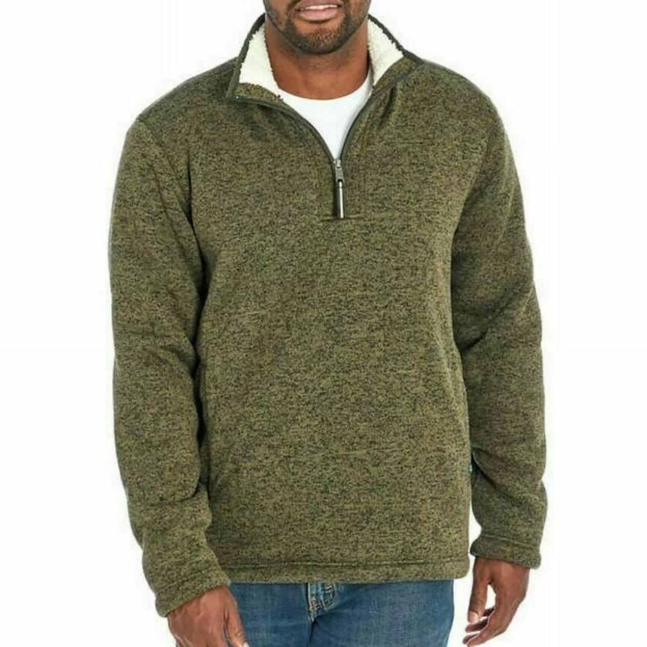 Fleece lined quarter zip best sale