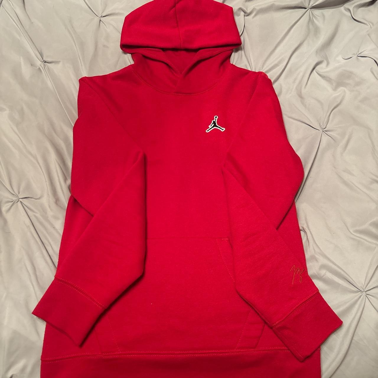 Youth/13-15 yrs old Red Jordan Hoodie in Depop