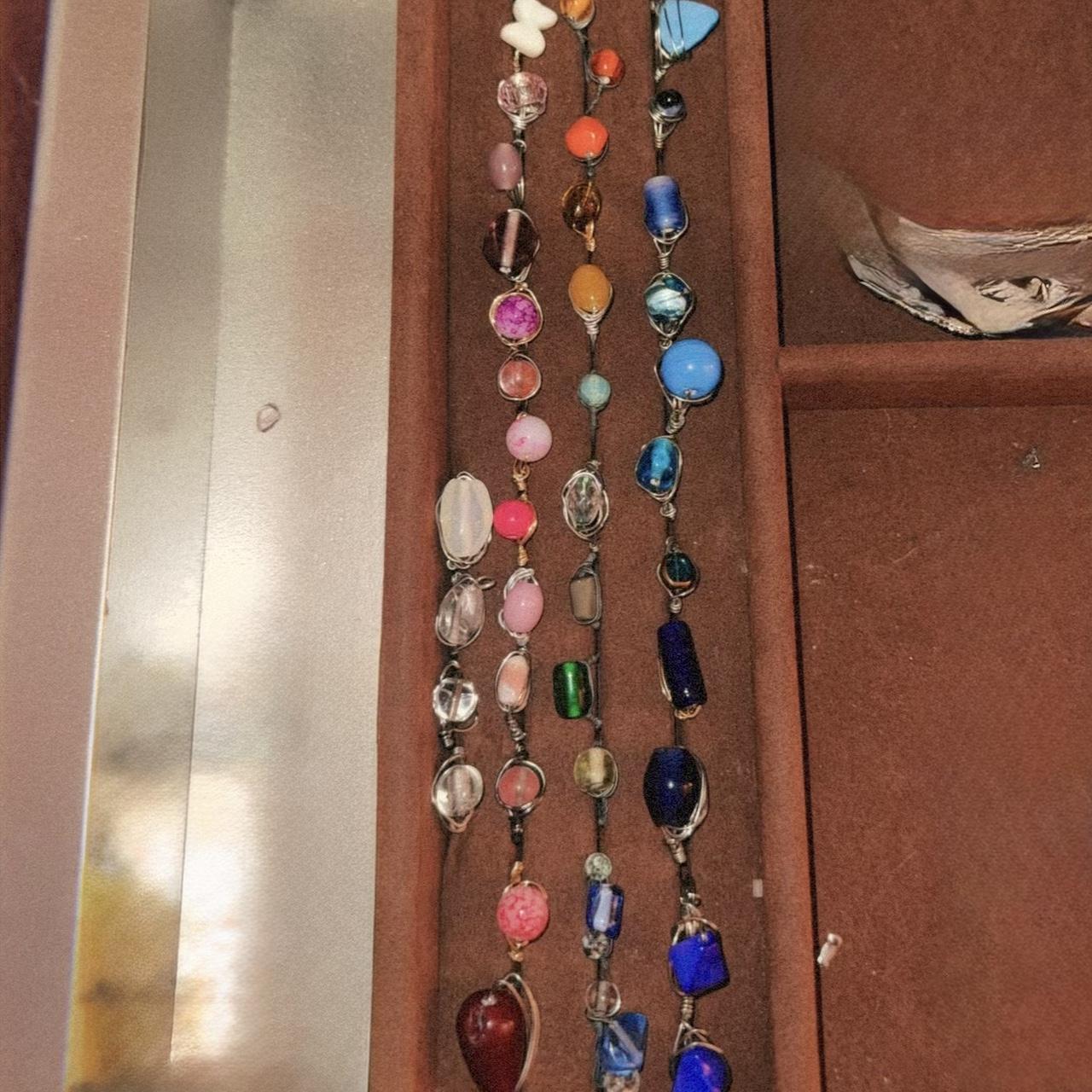 Handmade Women's Ring - Multi – Multi-colored han… - image 2