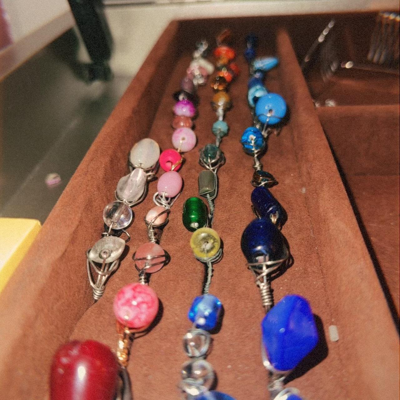 Handmade Women's Ring - Multi – Multi-colored han… - image 4