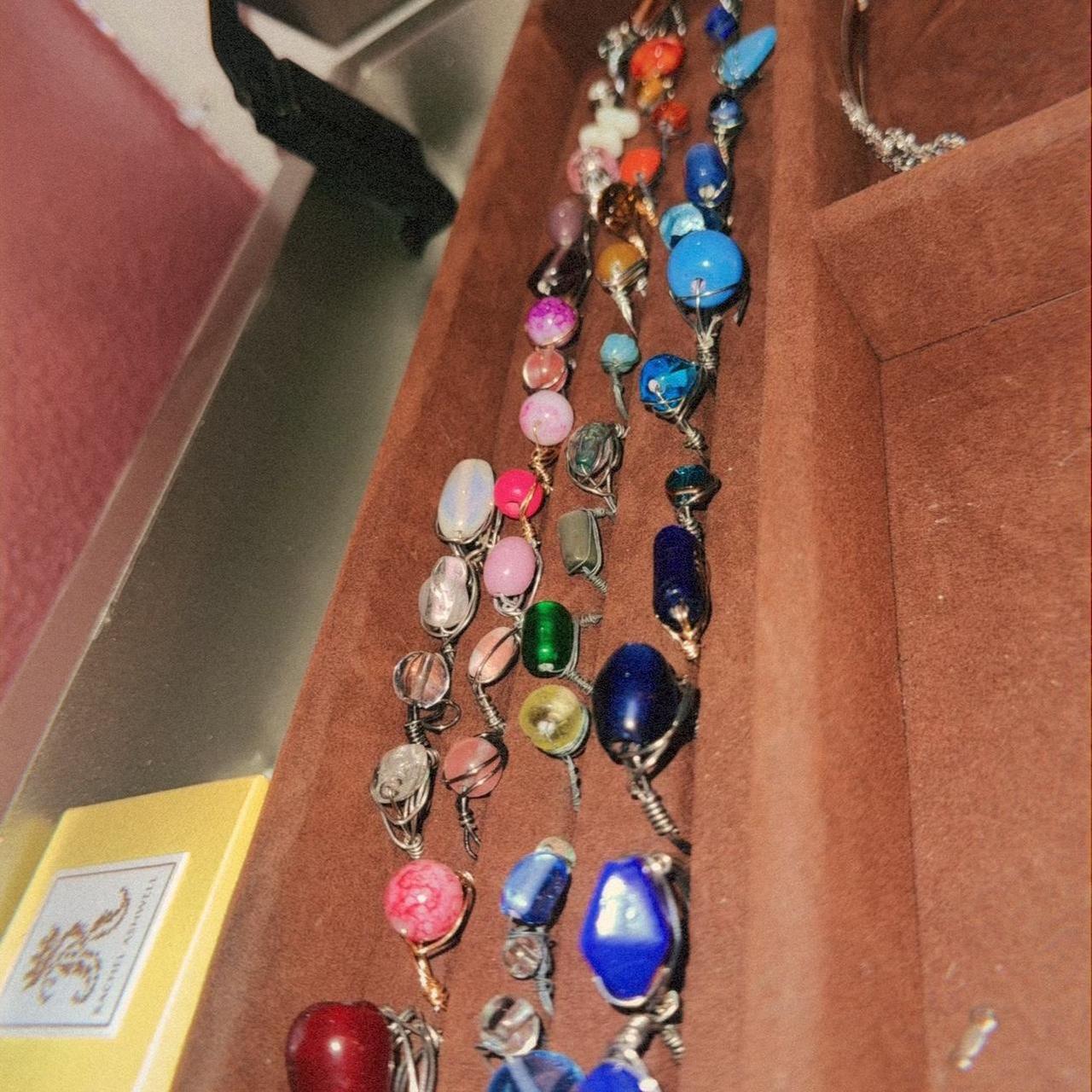 Handmade Women's Ring - Multi – Multi-colored han… - image 5