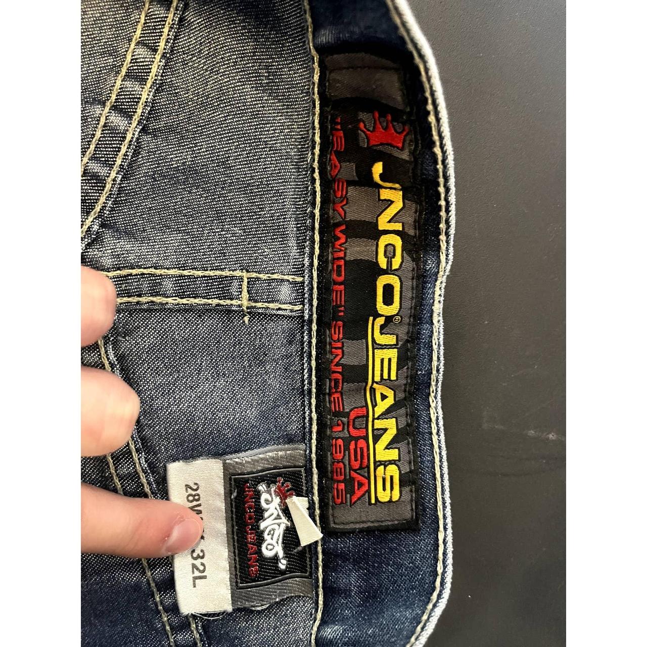 90s JNCO Jeans 90s JNCO brand jeans. 85% Cotton 35%... - Depop