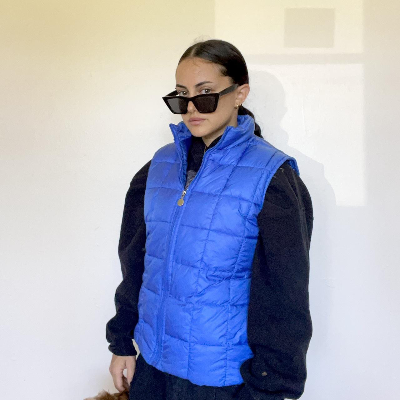 Royal blue 2025 bubble vest