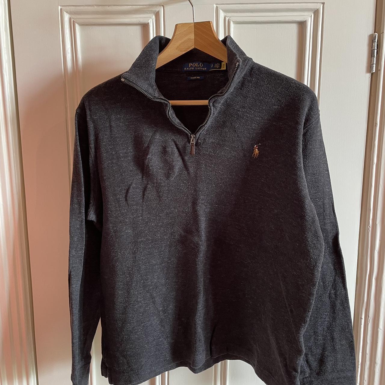 Lovely Ralph Lauren qauter zip , great buy! - Depop