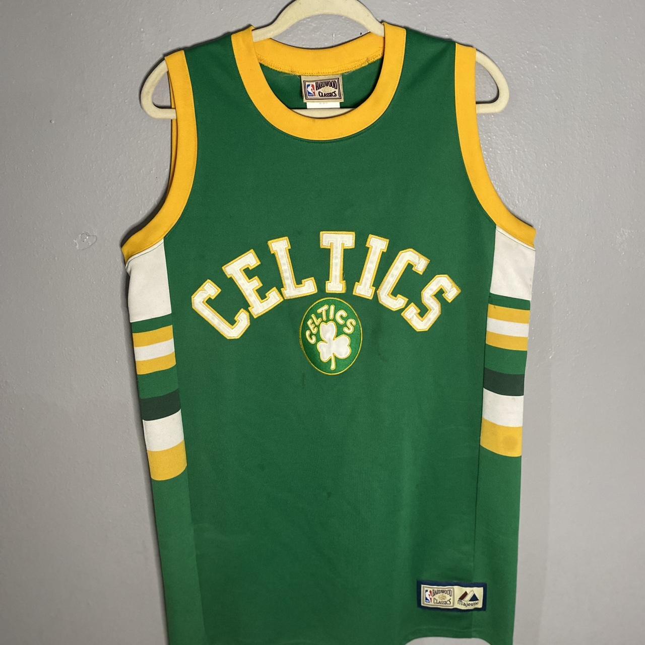 Vintage Boston Celtics Hardwood Classics Basketball - Depop